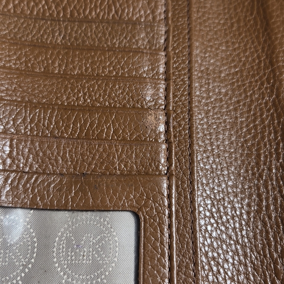 Michael Kors Brown Leather Wallet - Picture 4 of 10
